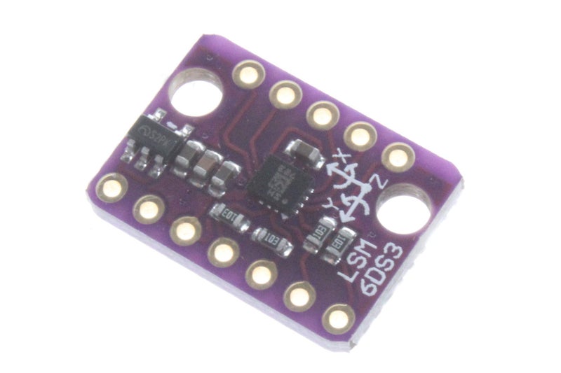 NOYITO LSM6DS3 3 Accelerometer 3 Gyroscope Sensor 6 Degrees of Freedom Breakout Board Tilt Angle Module 1.71 to 5V Embedded Temperature Sensor SPI IIC Serial Interface - Image 5
